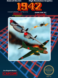 1942 NES US box art