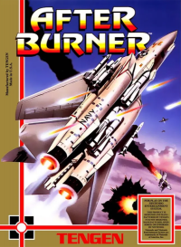After Burner NES US box art