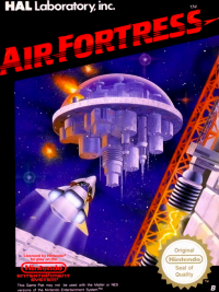 Air Fortress NES US box art