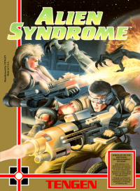 Alien Syndrome NES US box art