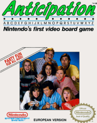 Anticipation PAL NES PAL box art