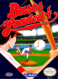 Bases Loaded 4 NES US box art