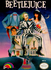 BeetleJuice NES  box art