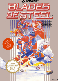 Blades of Steel NES US box art