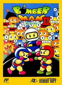 Bomberman II NES US box art