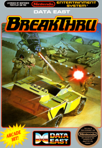 BreakThru NES US box art