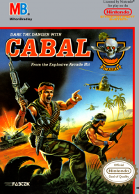 Cabal NES US box art