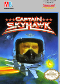 Captain Skyhawk NES US box art