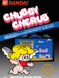 Chubby Cherub NES  box art