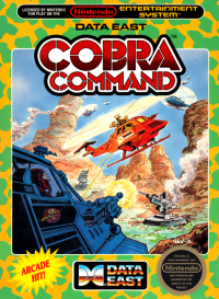 Cobra Command NES US box art