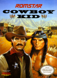 Cowboy Kid NES US box art