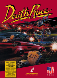 Death Race NES US box art
