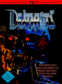 Deathbots NES US box art