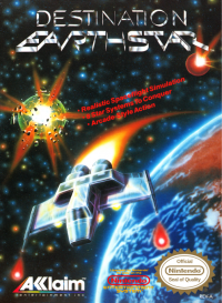 Destination Earthstar NES US box art