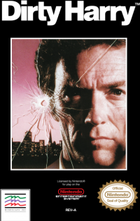 Dirty Harry NES US box art