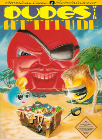 Dudes with Attitude NES US box art
