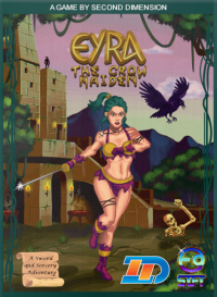 Eyra The Crow Maiden NES  box art
