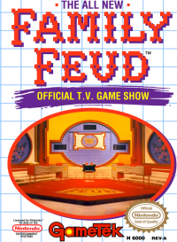 Family Feud NES US box art