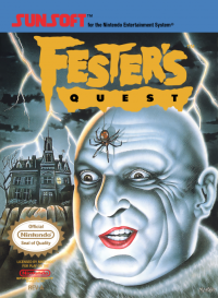 Fester's Quest NES US box art