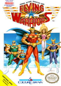 Flying Warriors NES US box art