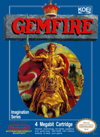 Gemfire NES US box art