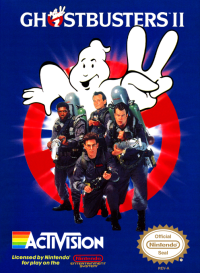 Ghostbusters II NES US box art