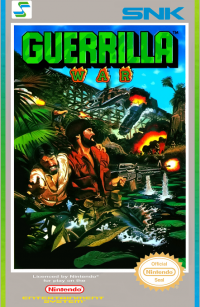 Guerrilla War NES US box art