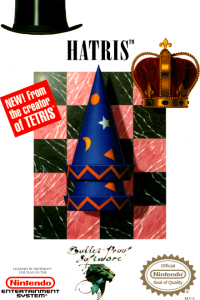 Hatris NES US box art