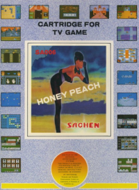 Honey Peach PAL NES PAL box art