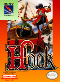 Hook NES US box art