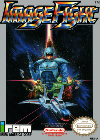 Image Fight NES  box art