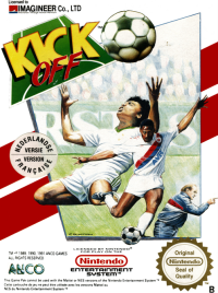 Kick Off PAL NES PAL box art