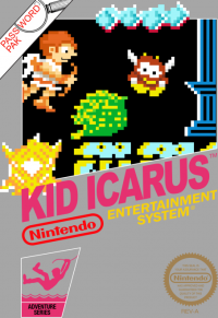 Kid Icarus NES  box art