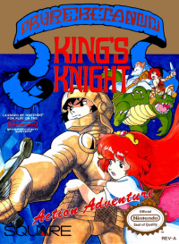 King's Knight NES US box art