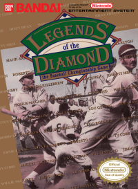 Legends of the Diamond NES US box art