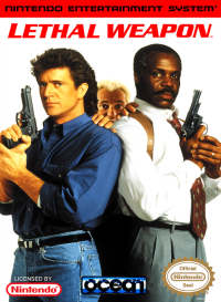 Lethal Weapon PAL NES PAL box art