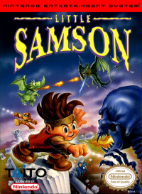 Little Samson NES US box art