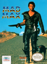 Mad Max NES US box art