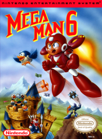 Mega Man 6 NES box art