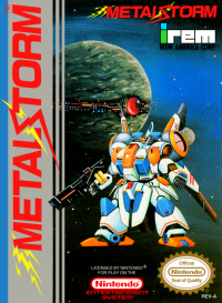 Metal Storm NES US box art