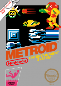 Metroid NES US box art