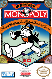 Monopoly PAL NES PAL box art