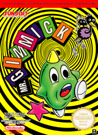 Mr. Gimmick PAL NES box art