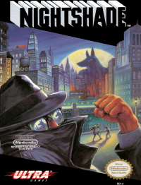 Nightshade NES box art