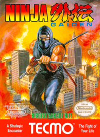 Ninja Gaiden NES US box art