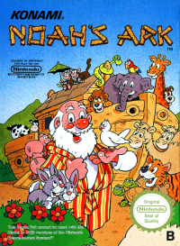 Noah's Ark PAL NES box art