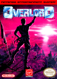 Overlord NES US box art
