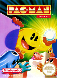 Pac-Man PAL NES PAL box art