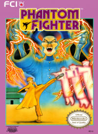 Phantom Fighter NES box art