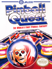 Pinball Quest PAL NES PAL box art
